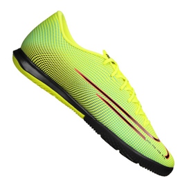 Sapato Nike Vapor 13 Academy Mds Ic M CJ1300-703 multicolorido amarelos