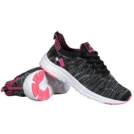 Ax Boxing Sapatos Têxteis Leves preto