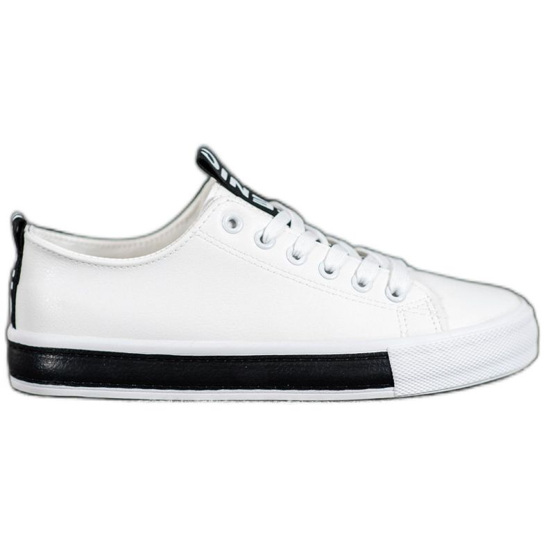 Bestelle Lindos tênis esportivos branco preto