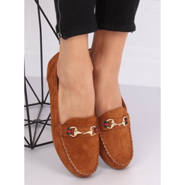 Mocassins camelo feminino CH-1M16 Camel castanho