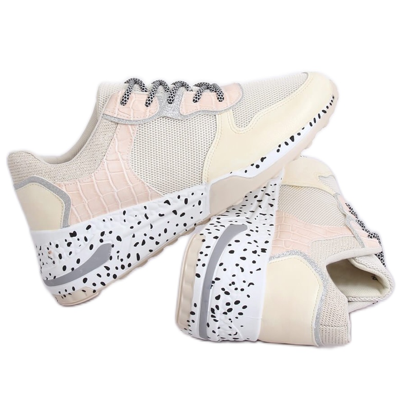 Sapatos esportivos bege YL-22 Beige
