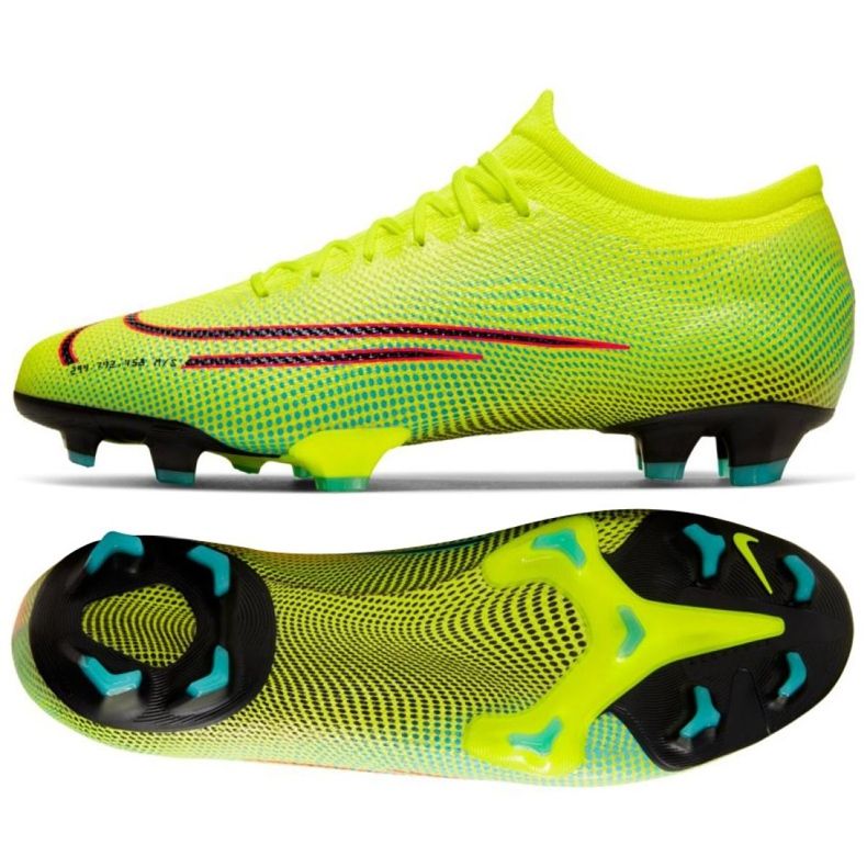Chuteiras Nike Mercurial Vapor 13 Pro Mds Fg M CJ1296-703 amarelo amarelo