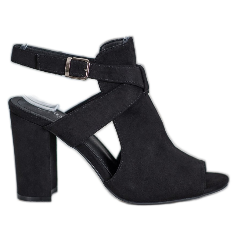 Seastar Sandálias elegantes em um bar preto