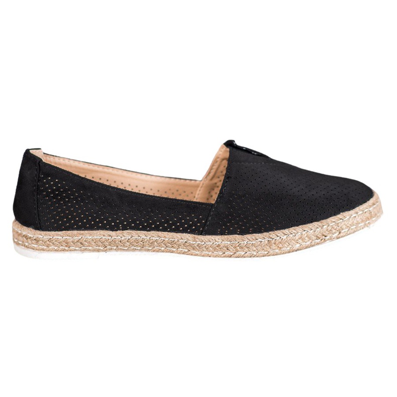 SHELOVET Slipons casuais preto