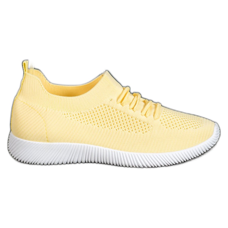 SHELOVET Sapatos a céu aberto amarelos