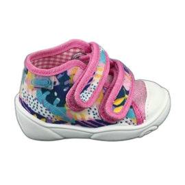 Calçados infantis Befado laranja 212P064 branco azul marinho azul rosa amarelo