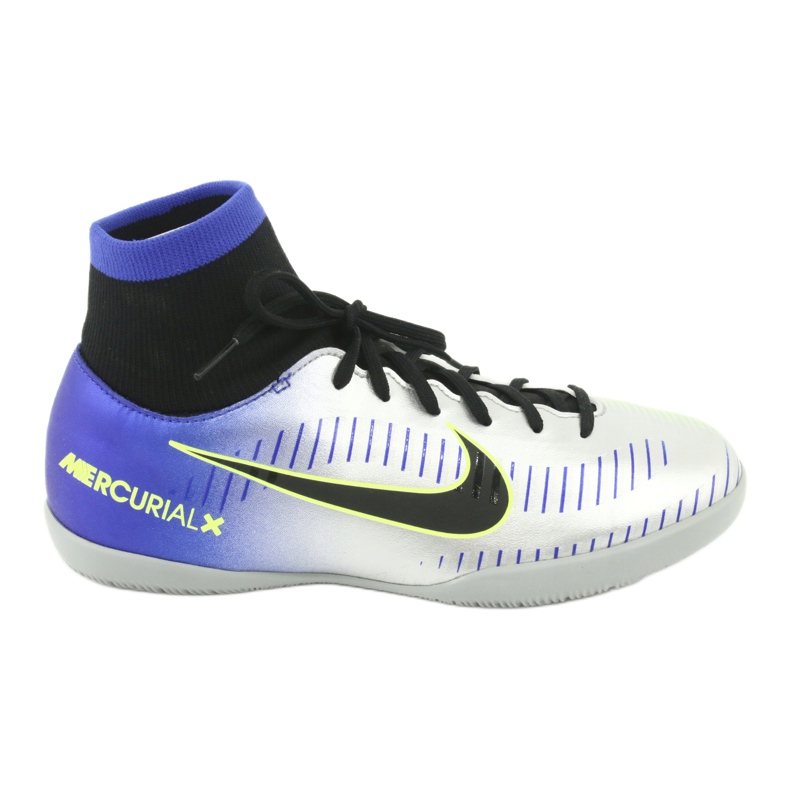 Sapatos de interior Nike Mercurial Victory 6 Df Njr Ic Jr 921491-407 prata