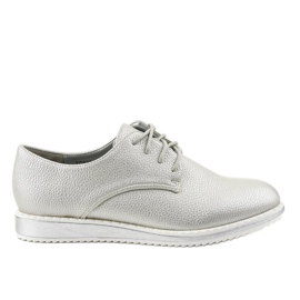 Sapatos de jazz prateados clássicos ZQ632-3 prata