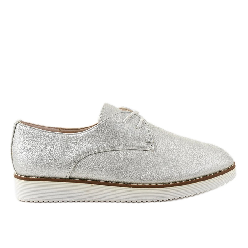 Sapatos de jazz prateados clássicos XC6819-2 prata cinza Sapatos de jazz prateados clássicos XC6819-2 prata cinza