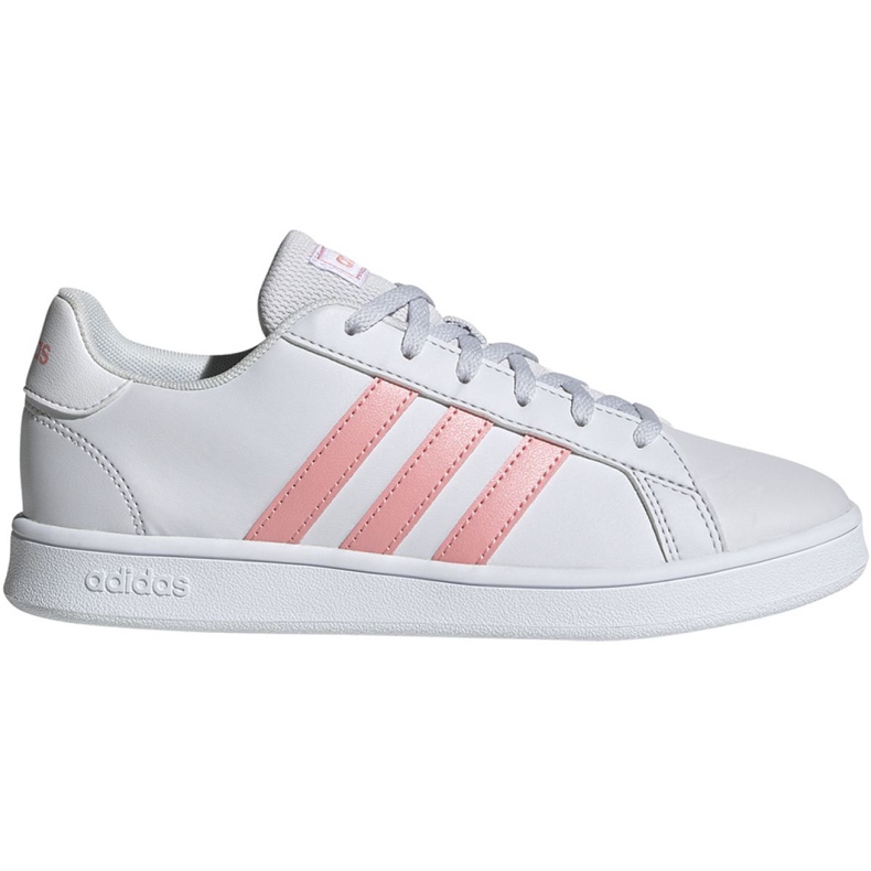 Sapatos adidas Grand Court K Jr EG1995 branco rosa