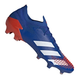 Chuteiras Adidas Predator 20.1 Low Fg M FV3549 multicolorido azul