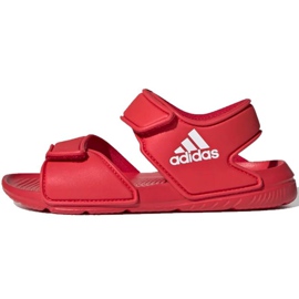 Sandálias Adidas Altaswim C Jr EG2136 vermelho