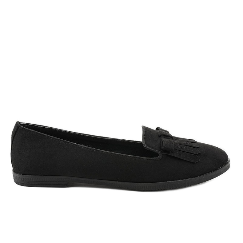 Mocassins lordsy de camurça ecológica preta 2358 preto
