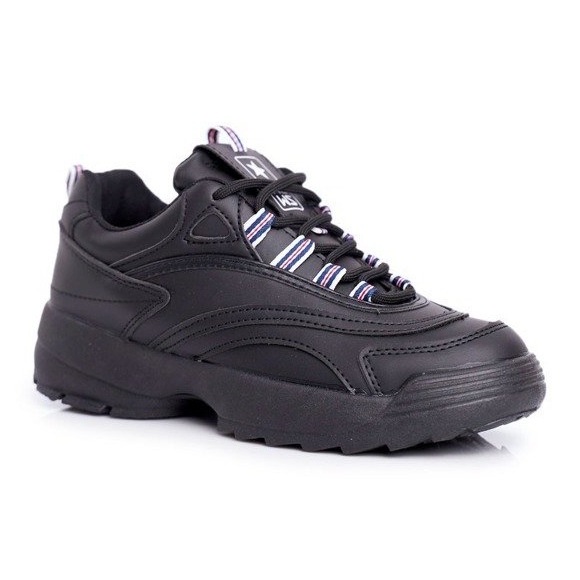 EVE Sapatos esportivos femininos negros 20SP30-1679 preto