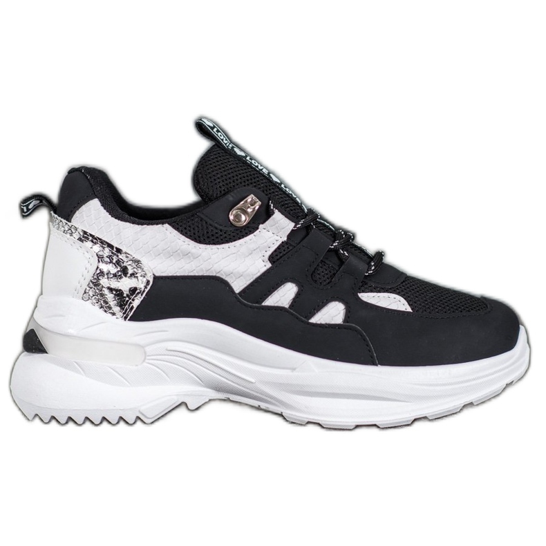 Weide Tênis de amor da moda preto