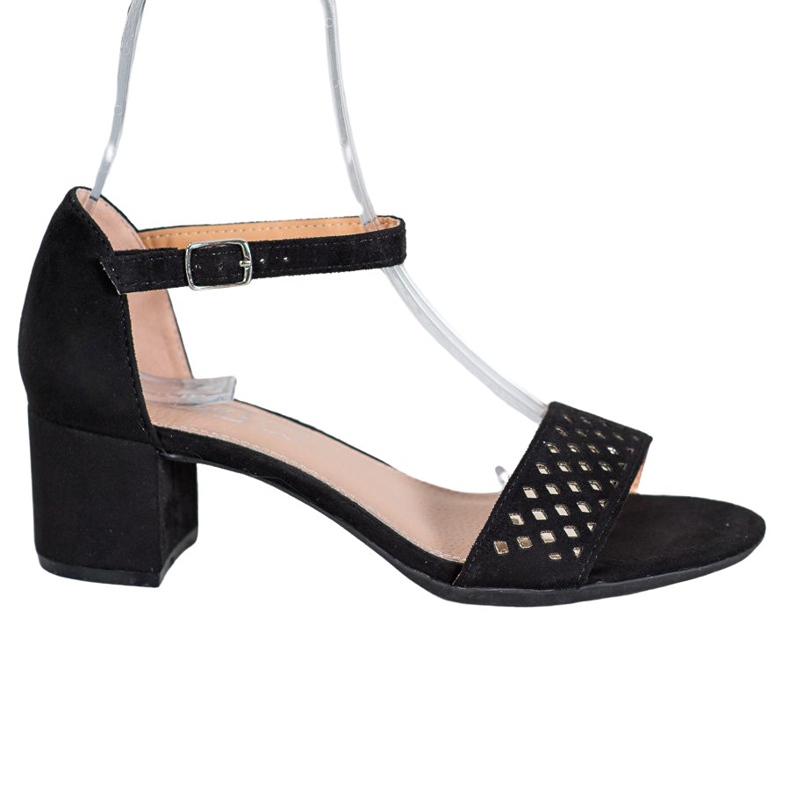 Filippo Sandálias elegantes de salto alto preto