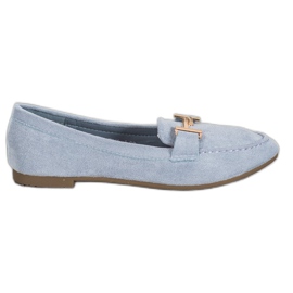 Bestelle Mocassins azuis elegantes azul