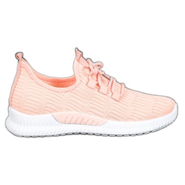 SHELOVET Calçados Têxteis Confortáveis laranja