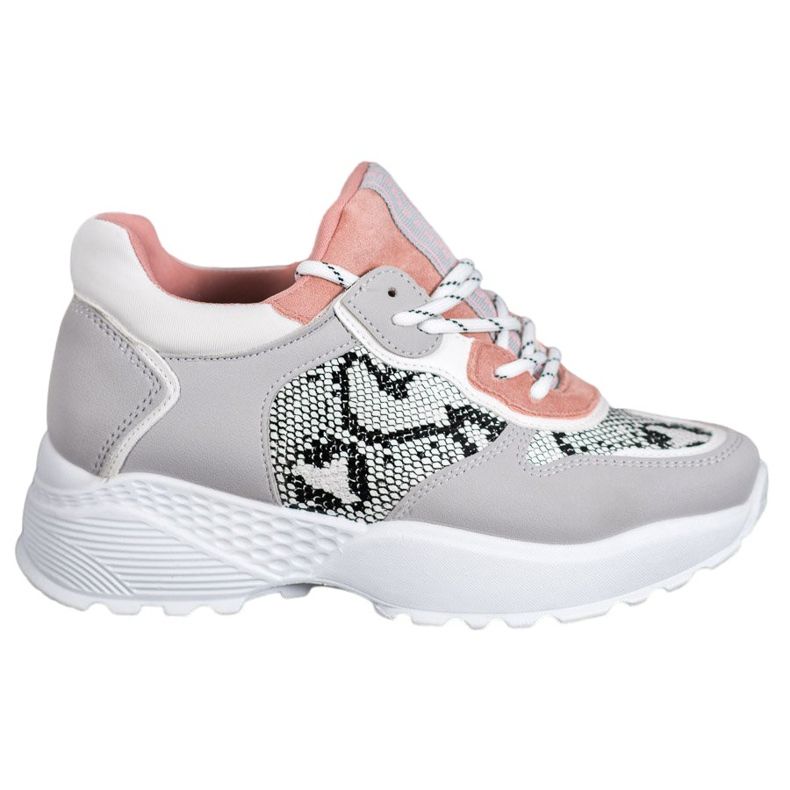 Tênis elegantes MCKEYLOR cinza multicolorido