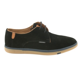 Sapatos masculinos Badura 3763 pretos marrom