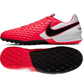 Chuteiras Nike Tiempo Legend 8 Pro Tf M AT6136-606 multicolorido vermelho