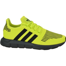 Adidas Swift Run Jr EE6797 sapatos amarelo