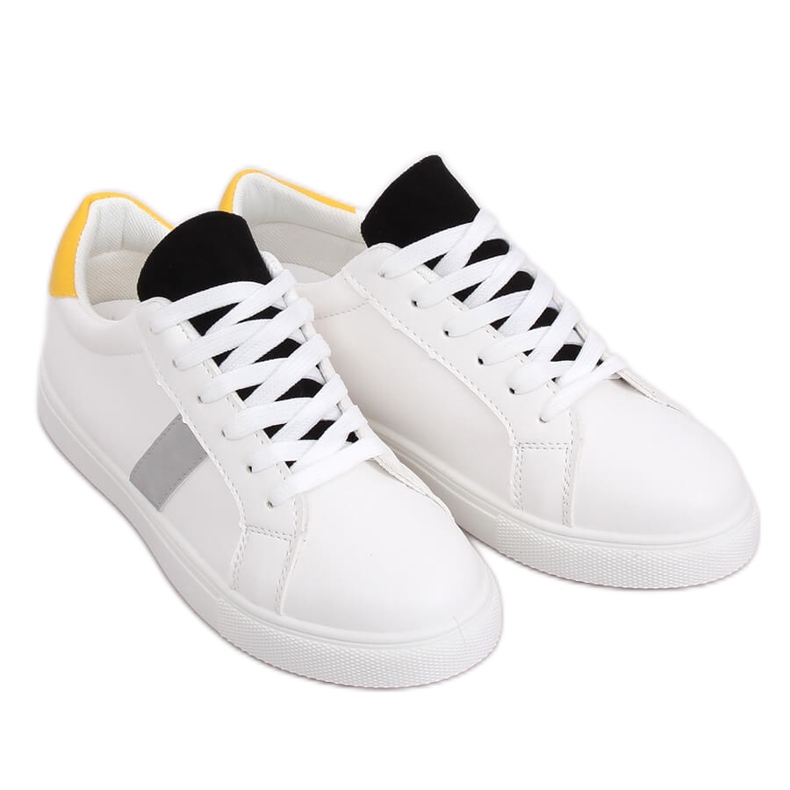 Tênis feminino branco WB811 BRANCO / PRETO