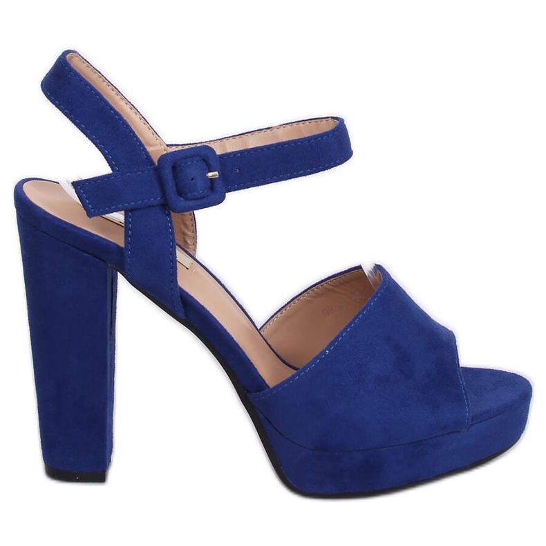 Sandálias de salto alto 9R16 Blue azul marinho multicolorido