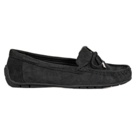 Seastar Mocassins Clássicos com Arco preto