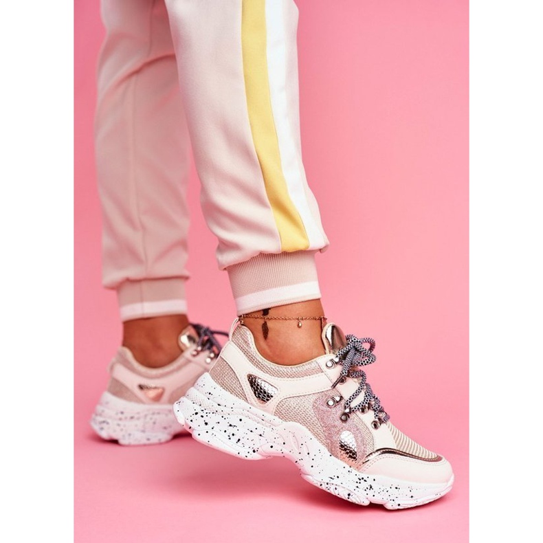 SEA Tênis esportivos femininos bege 3189