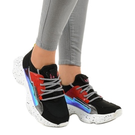 Tênis preto decorado com HL-03