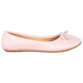 McKey Bailarina casual com um arco rosa