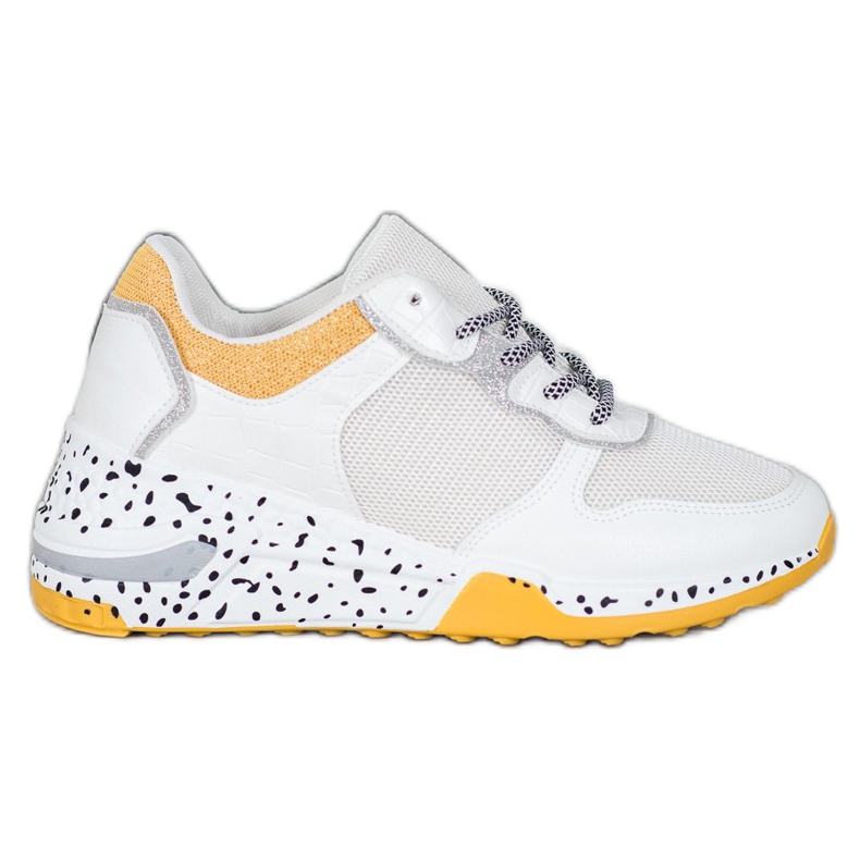 SHELOVET Tênis Com Malha branco SHELOVET Tênis Com Malha branco