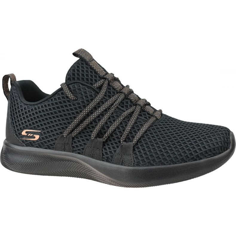 Sapatos Skechers Bobs Squad-Mega Glam W 32804-BLK preto