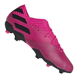 Chuteiras Adidas Nemeziz 19.1 Fg Jr F99956 , rosa tolet