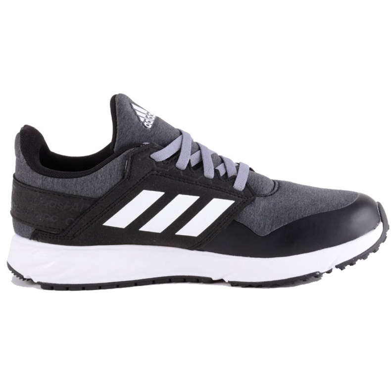 Tênis Adidas FortaFaito Jr FV6118 preto cinza