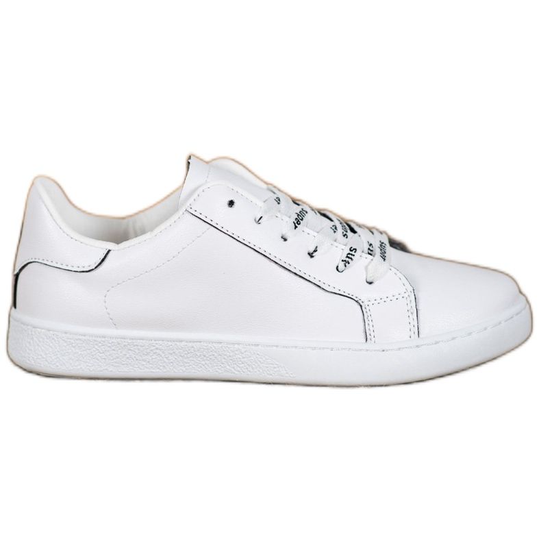 SHELOVET Sapatos superesportivos branco preto