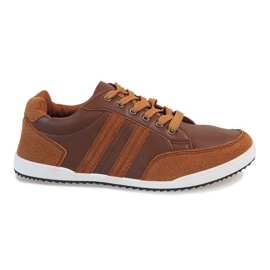 Tênis masculino camelo M-616 marrom