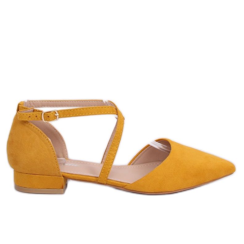 Honey cut ballerinas S-880 Yellow amarelo