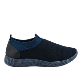 Calçado desportivo masculino azul marinho Y203-3 azul-marinho