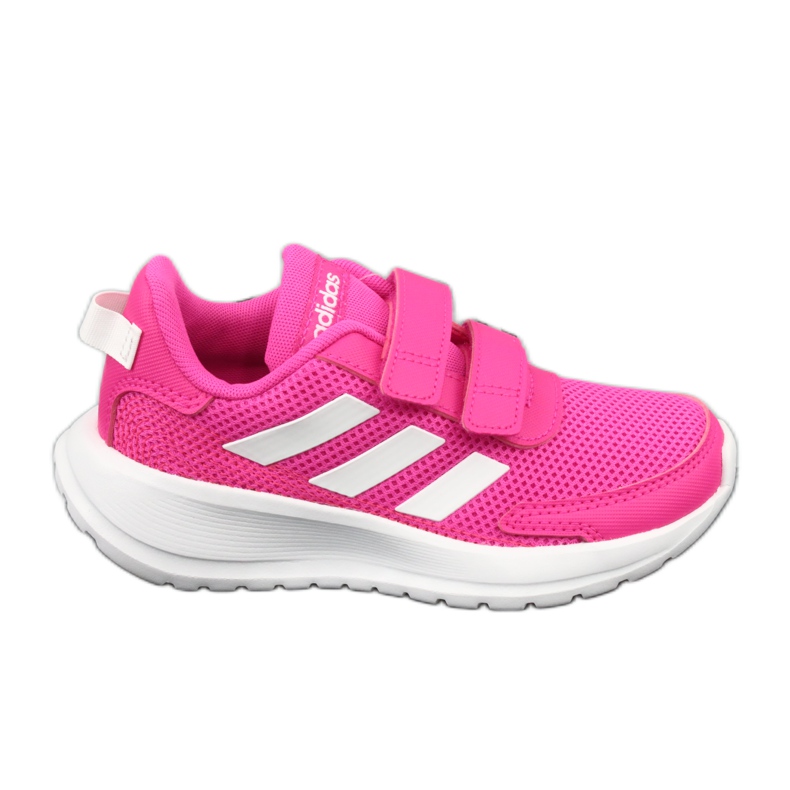 Tênis Adidas Tensaur Run Jr EG4145 branco rosa