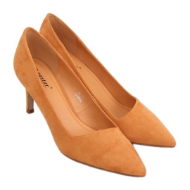 Bombas assimétricas camelo AF05P Camel marrom