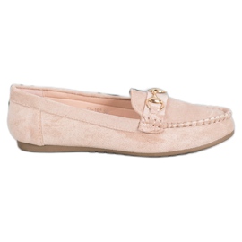 Cm Paris Mocassins Com Ornamento marrom