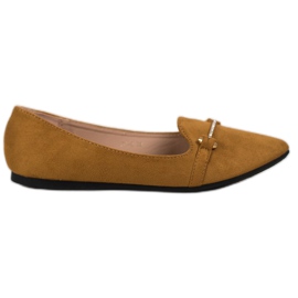 SHELOVET Bailarina no Spitz marrom