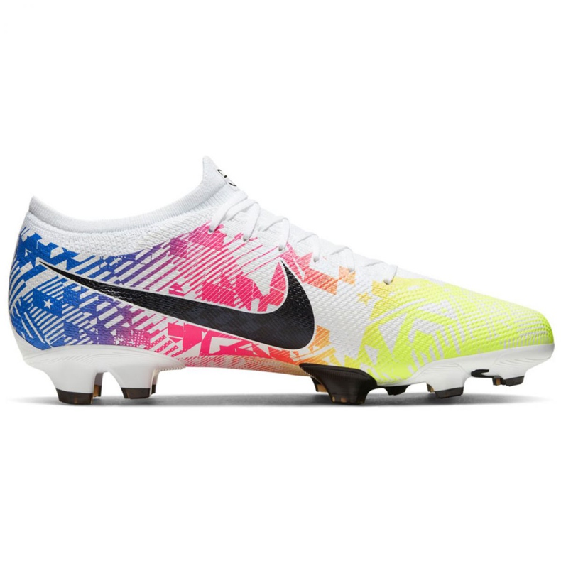 Chuteiras Nike Mercurial Vapor 13 Pro Njr Fg M AT7904 104 preto multicolorido Chuteiras Nike Mercurial Vapor 13 Pro Njr Fg M AT7904 104 preto multicolorido