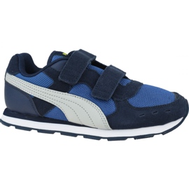 Tênis Puma Vista V Ps Jr 369540 09 azul