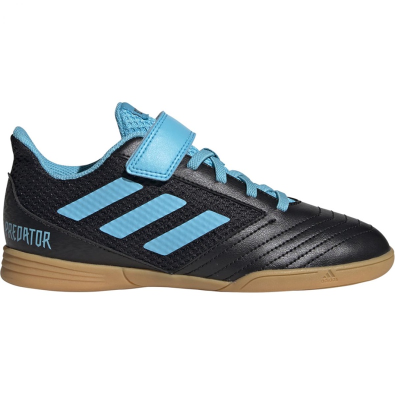 Chuteiras Adidas Predator 19.4 H&amp;L In Sala Jr G25831 cinza preto