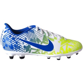 Nike Mercurial Vapor 13 Club Njr FG / MG Jr CV9351 104 chuteiras cinza multicolorido