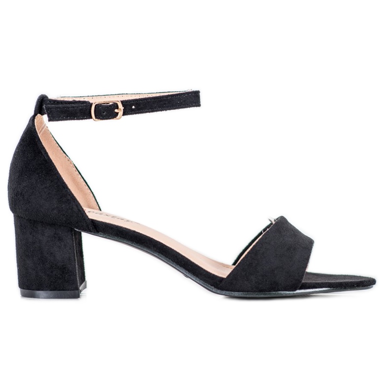 Seastar Sandálias de salto alto confortáveis preto