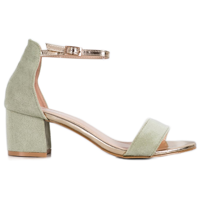 Seastar Sandálias com pulseira de ouro verde Seastar Sandálias com pulseira de ouro verde